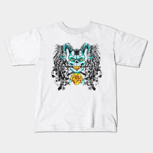 Horned Skull Kids T-Shirt